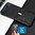Slim Hard Shell Wallet Case & Card Holder Pouch for Motorola Razr 40 - Black