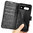 Leather Wallet Case & Card Holder Pouch for Google Pixel 8 - Black