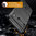 Anti-Shock Grid Texture Tough Shockproof Case for Google Pixel 8 - Black