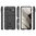 Anti-Shock Grid Texture Tough Shockproof Case for Google Pixel 8 - Black