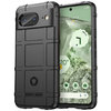 Anti-Shock Grid Texture Tough Shockproof Case for Google Pixel 8 - Black