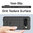 Anti-Shock Grid Texture Shockproof Case for Google Pixel 8 Pro - Black