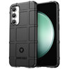 Anti-Shock Grid Texture Shockproof Case for Samsung Galaxy S23 FE - Black