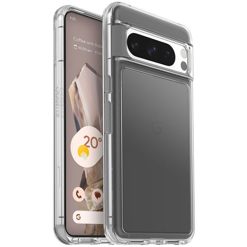 OtterBox Symmetry Shockproof Case for Google Pixel 8 Pro (Clear)