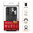Slim Armour Shockproof Case / Slide Camera / Finger Ring Holder for Samsung Galaxy S23 FE - Black