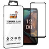 Full Coverage Tempered Glass Screen Protector for Nokia XR21 - Black