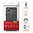 Flexi Slim Carbon Fibre Case for Oppo A58 4G - Brushed Black