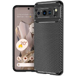 Flexi Slim Carbon Fibre Case for Google Pixel 8 Pro - Black (Pattern)