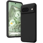 Flexi Stealth Liquid Silicone Case for Google Pixel 8 - Black (Matte)