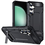 Military Defender Tough Shockproof Case for Samsung Galaxy S23 FE - Black