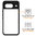 Hybrid Fusion Shockproof Hard Case for Google Pixel 8 - Clear (Black Frame)