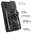 Heavy Duty Shockproof Case / Slide Camera Cover for Oppo A18 / A38 4G - Black
