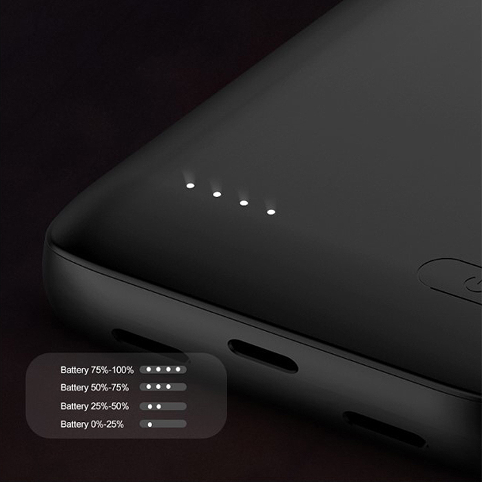 7000mAh Portable Battery Charger Case for Apple iPhone 15