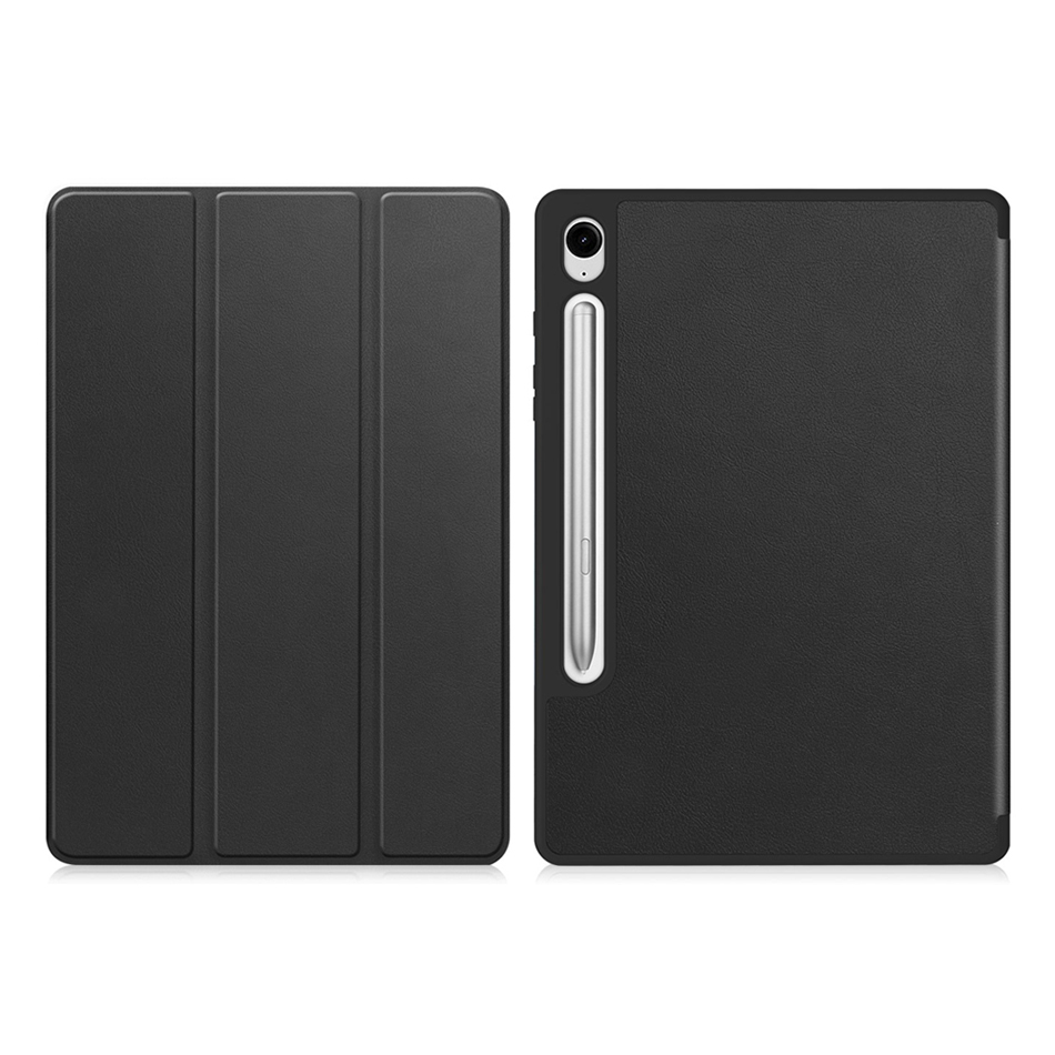 Trifold (Sleep/Wake) Smart Case & Stand for Samsung Galaxy Tab S9 FE / S10 FE - Black