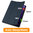 Trifold (Sleep/Wake) Smart Case & Stand for Samsung Galaxy Tab S9 FE - Dark Blue