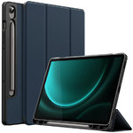 Trifold (Sleep/Wake) Smart Case & Stand for Samsung Galaxy Tab S9 FE - Dark Blue