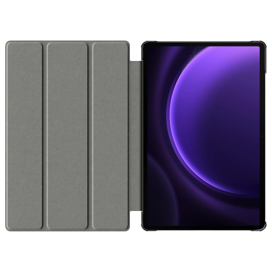 Trifold (Sleep/Wake) Smart Case & Stand for Samsung Galaxy Tab S9 FE+ (Black)
