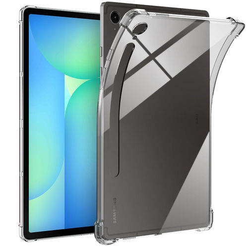 Flexi Gel Shockproof Case for Samsung Galaxy Tab S9 FE / S10 FE (Clear) (Gloss Grip)