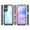 Hybrid Acrylic Tough Shockproof Case for Oppo A78 5G - Clear (Black Frame)