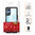 Hybrid Acrylic Tough Shockproof Case for Oppo A78 5G - Black (Frame)