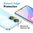 Hybrid Acrylic Tough Shockproof Case for Oppo A78 5G - Clear (Frame)