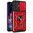Heavy Duty Shockproof Case / Slide Camera Cover for Motorola Moto G54 - Red