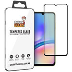 Full Coverage Tempered Glass Screen Protector for Samsung Galaxy A05s - Black