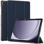 Trifold (Sleep/Wake) Smart Case & Stand for Samsung Galaxy Tab A9+ (Dark Blue)