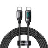 Usams Power Display (100W) USB Type-C (PD) Charging Cable (3m) for Phone / Tablet / Laptop
