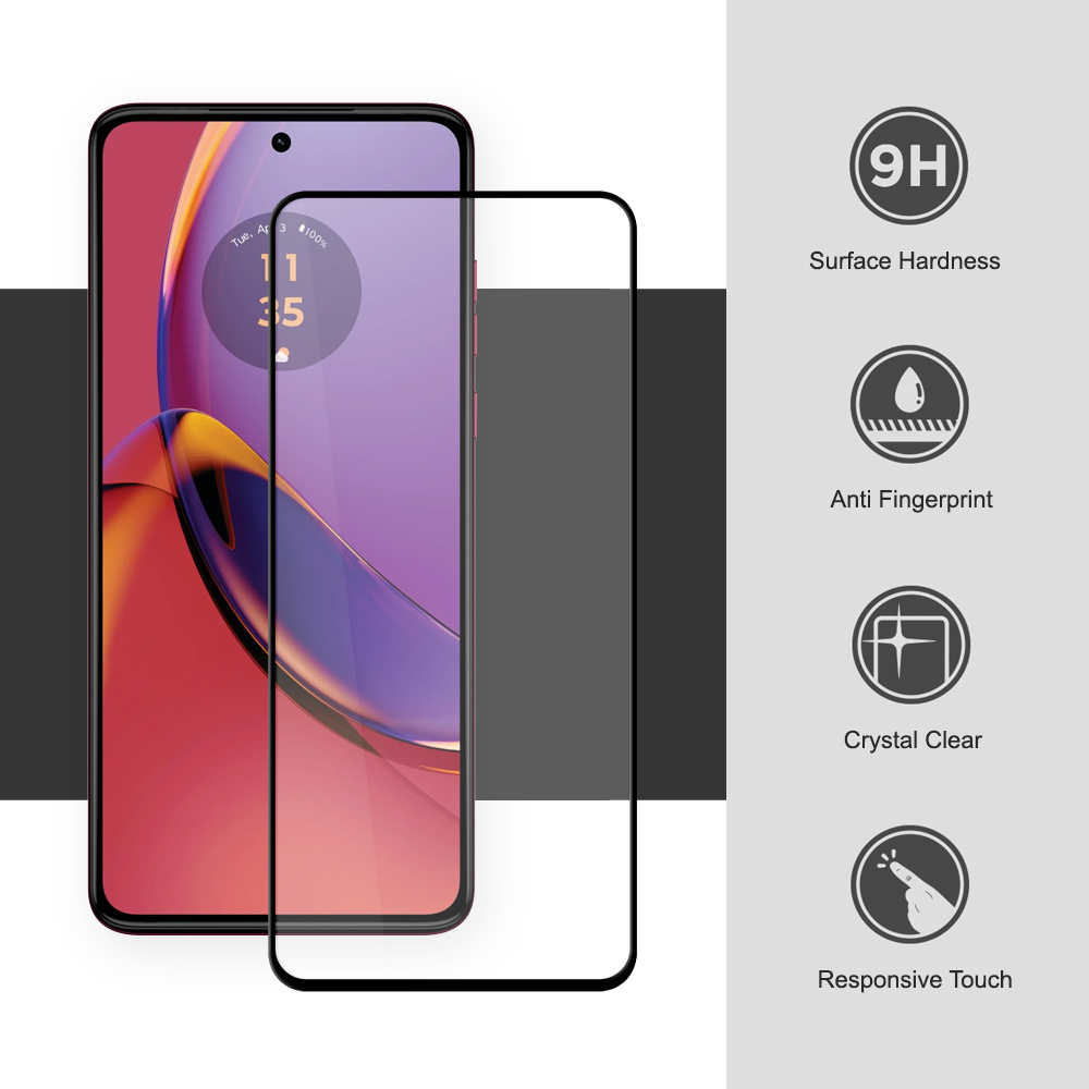 Full Tempered Glass Screen Protector for Motorola Moto G84