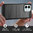 Flexi Slim Carbon Fibre Case for Motorola Moto G84 - Brushed Black