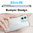 Hybrid Acrylic Tough Shockproof Case for Motorola Moto G84 - Clear (Frame)