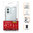 Hybrid Acrylic Tough Shockproof Case for Motorola Moto G84 - Clear (Frame)
