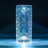LED Crystal Diamond Touch Lamp / Night Light / Remote Control (16-Colour)