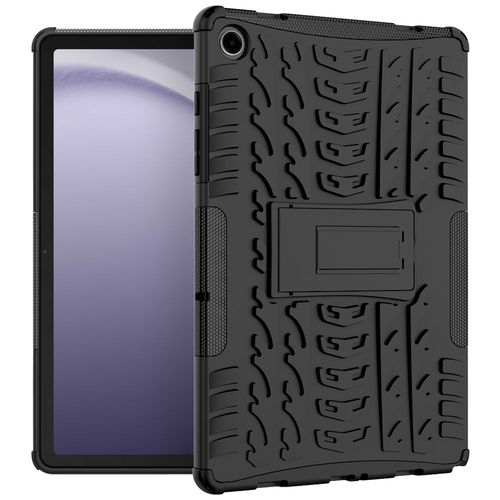 Dual Layer Rugged Tough Shockproof Case & Stand for Samsung Galaxy Tab A9+