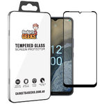 Full Coverage Tempered Glass Screen Protector for Nokia G11 Plus - Black