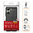 Flexi Slim Carbon Fibre Case for Xiaomi Redmi 13C - Brushed Black