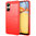 Flexi Slim Carbon Fibre Case for Xiaomi Redmi 13C - Brushed Red
