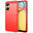 Flexi Slim Carbon Fibre Case for Xiaomi Redmi 13C - Brushed Red