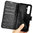Leather Wallet Case & Card Holder Pouch for Samsung Galaxy S24 - Black