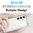 Hybrid Acrylic Tough Shockproof Case for Samsung Galaxy S24 - Clear (Frame)