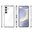 Hybrid Acrylic Tough Shockproof Case for Samsung Galaxy S24+ (Clear) Frame