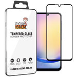 Full Coverage Tempered Glass Screen Protector for Samsung Galaxy A25 5G - Black