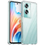 Hybrid Acrylic Tough Shockproof Case for Oppo A79 5G - Clear (Frame)