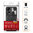 Heavy Duty Shockproof Case / Slide Camera Cover for Oppo A58 4G - Black