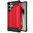 Military Defender Tough Shockproof Case for Samsung Galaxy S24 Ultra - Red