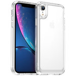Hybrid Acrylic Tough Shockproof Case for Apple iPhone XR - Clear (Frame)