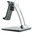 Stealth (Large) Foldable Desk Stand / 360 Rotating Holder for iPad / Tablet - Silver