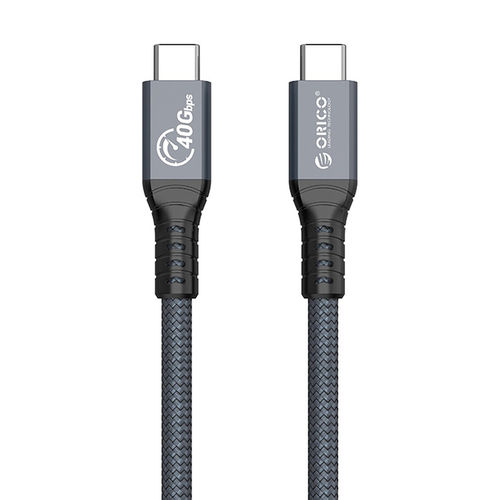 Orico Thunderbolt 4 (100W) USB Type-C / 8K UHD Video / 40Gbps Data Charging Cable (0.3m)