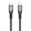 Orico Thunderbolt 4 (100W) USB Type-C / 8K UHD Video / 40Gbps Data Charging Cable (0.3m)